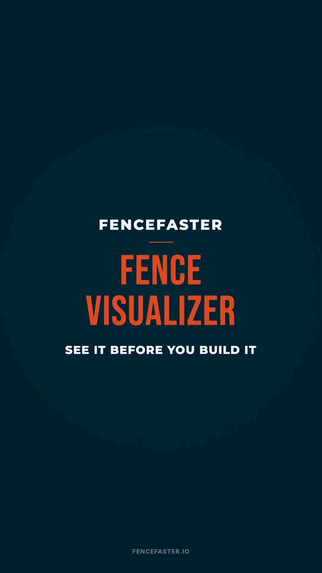 The Fence Visualizer rendering a new fence onto a homeowner's yard photo